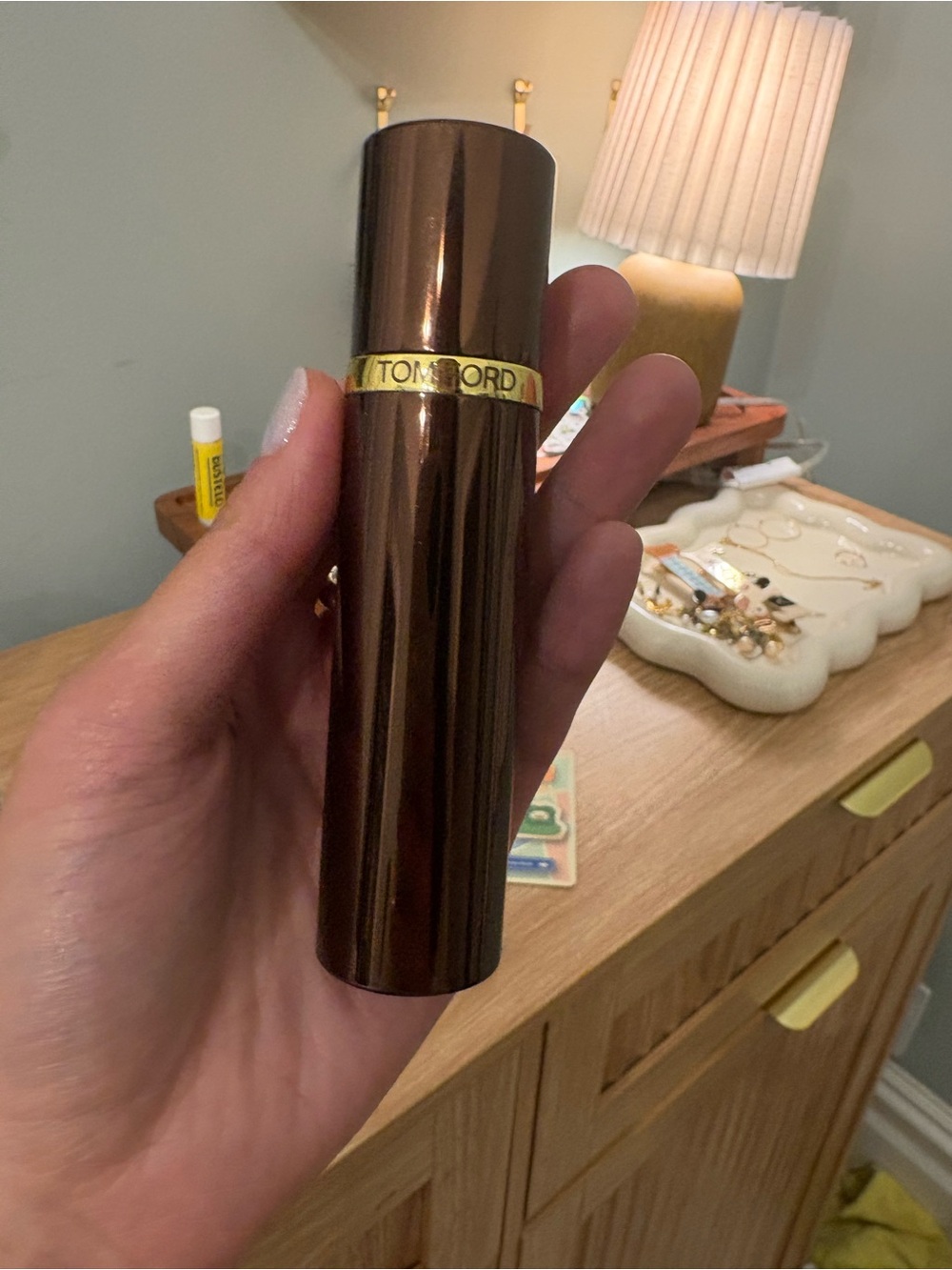 Tom Ford Bronze perfume travel container atomizer